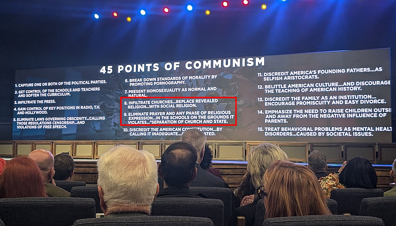 Cornerstone Church SA - 45 Points of Communism (#1-15) (20 Oct 24)
